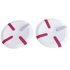 2Pcs White Wheel Covers Hubs Cap For Xiaomi Ninebot MiniPro Segway Scooter