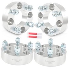 4Pcs Wheel Spacers 1.5" 4x4 Bore 68.5mm Studs 12x1.25 4Lug Wheel Spacers