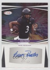 2025 SAGE Low Series Auto Silver Evan Prater #A-EP Auto 2b2