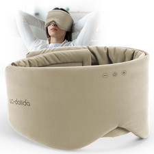 Luxury Bluetooth 5.4 Sleep Mask for Adults Ice Fiber Cooling  HD Sound, 100...