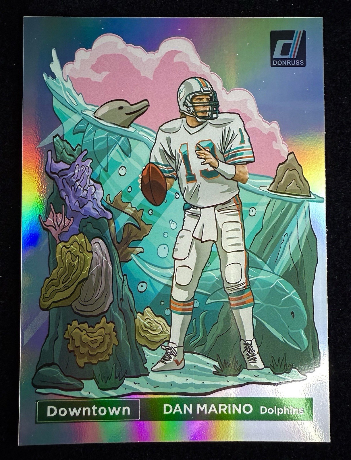 2023 Panini Donruss Optic Downtown Dan Marino #D-8 MINT