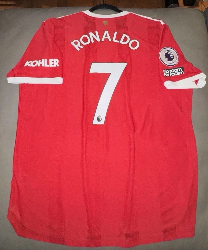 Ronaldo 7 Manchester United 21/22 Match Player Issue Home Kit New With Tags XXL