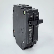 GE 25A Q-Line Double-Pole Circuit Breaker THQP225