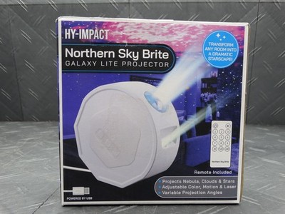 Hy-Impact Northern Sky Galaxy LED Projector and Night Light with Remote