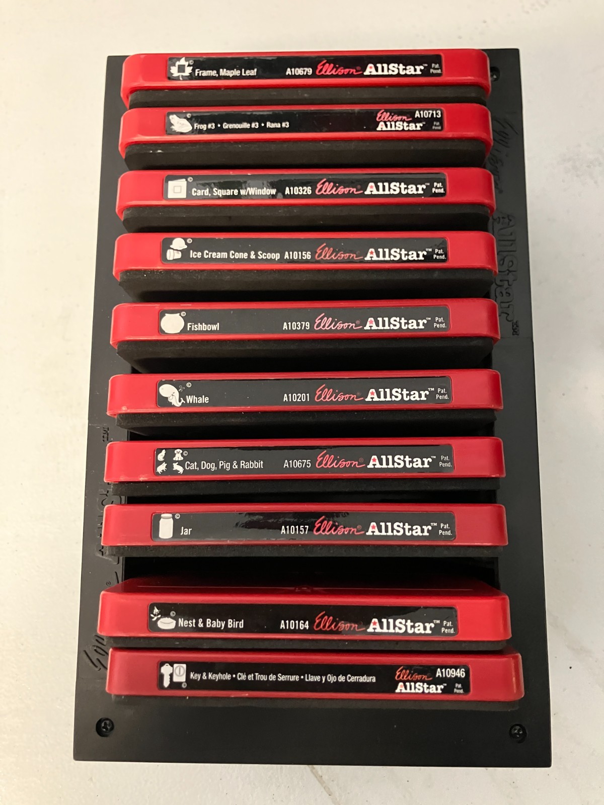 Ellison Allstar Die Cuts with carrier