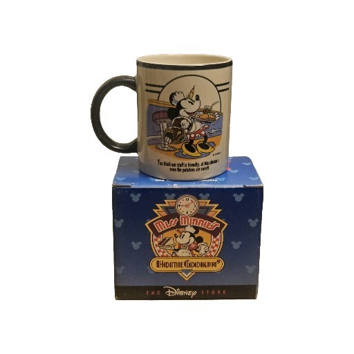 Walt Disney Store Miss Minnies Home Cookin Coffee Mug Mickey Mouse & Friends NIB