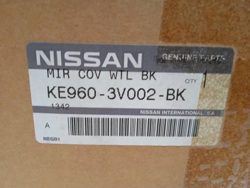 KE9603V002BK Carcasa Retrovisor Derecho para NISSAN NOTE (E12) * 153434 - Imagen 5 de 5