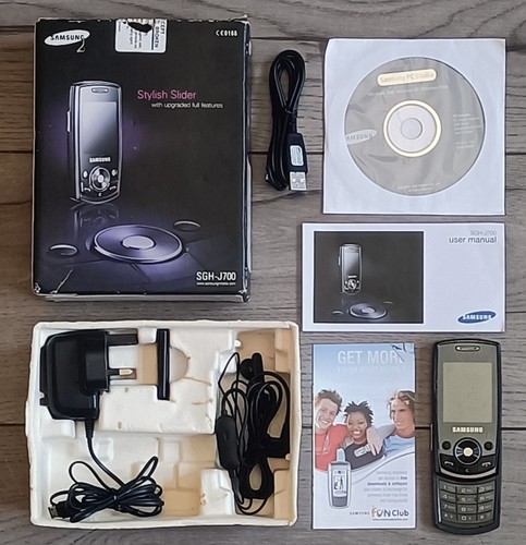 Teléfono Móvil Samsung SGH-J700 Coleccionistas (O2 y Tesco). Caja original con contenido - Imagen 2 de 21