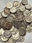 Lot of 100 Silver Dimes - $10 Face Value 90% Silver SKU01