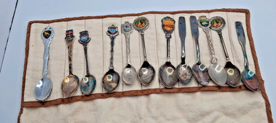 Collectors Spoons - 12 mix lot