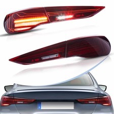 2*VLAND Rücklichter für 2020-2024 BMW 4 Serie G22/23/26 gelb fließende Blinker