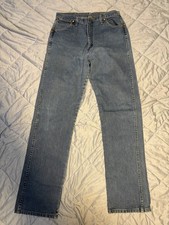 Vintage Wrangler Straight Leg 14MZWG Jeans Womens 13x34 Denim
