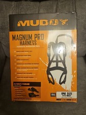 Muddy Outdoors Magnum Pro Padded Adjustable Treestand Harness Black NEW