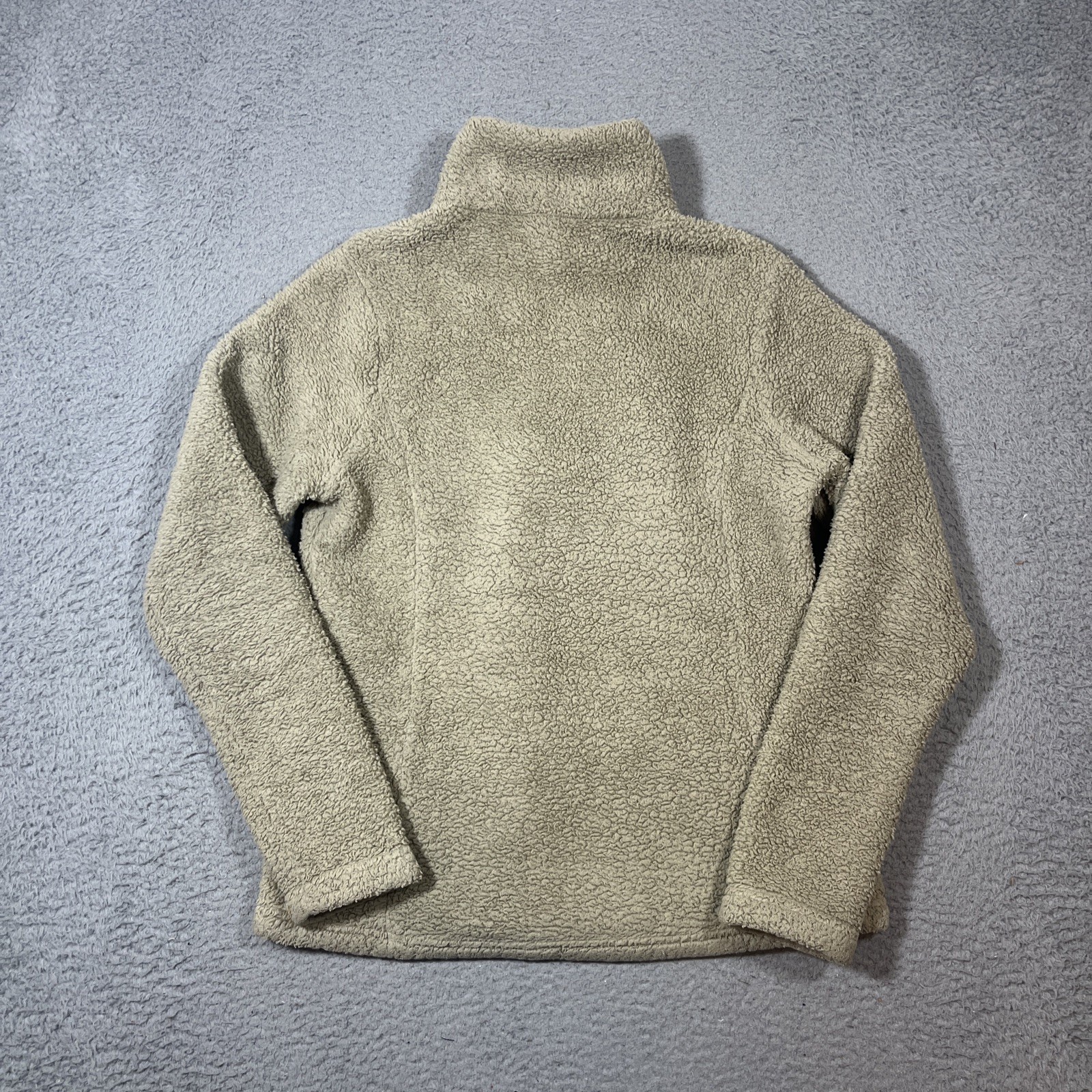 Patagonia Los Gatos Fleece Pullover Womens Size M Brown Warm Soft Fluffy Hiking