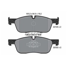 Satz Bremsbeläge Bremsklötze vorne für Jaguar F-Pace X761 XE X760 XF 2 | 2439