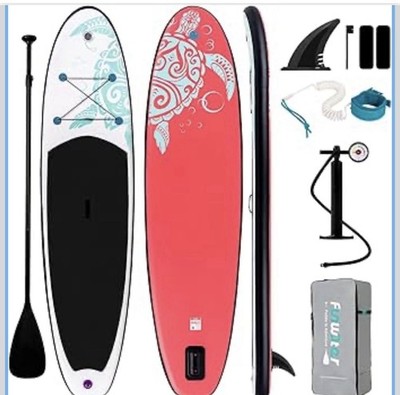Funwater Inflatable Stand up Paddle Board with Accessories