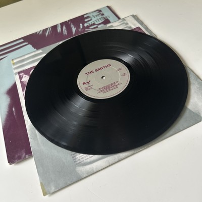 LP ザ・スミス デビュー盤 ROUGH 61 UK盤 / e71y112 THE SMITHS SELF TITLED DEBUT LP VINYL ROUGH 61 UK 1984 VG+/VG/VG+