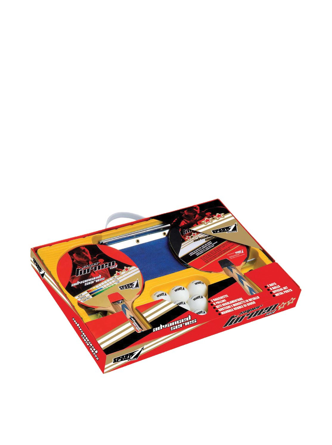 Спортивный супертурнир с битой для настольного тенниса в один сет 4790₽