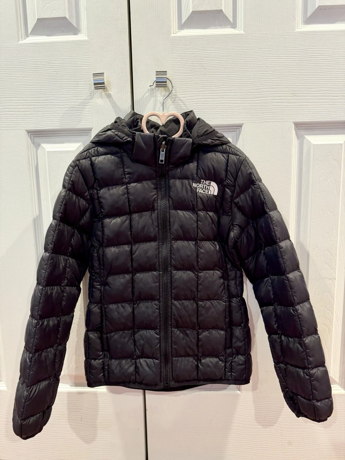 The North Face Girl’s Big Kids Thermoball Jacket Black Medium