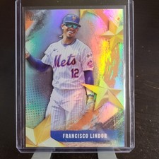 2025 Topps Series 1 - Stars of Mlb Francisco Lindor #SMLB-11 - New York Mets ⚾️