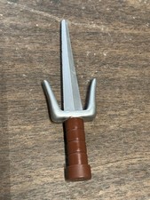 1993 Playmates TMNT Movie III Samurai Raphael 12" Giant Original Sai