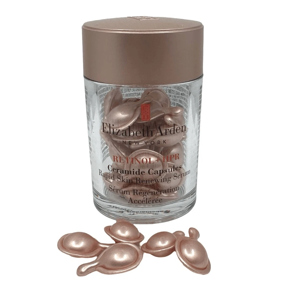 Elizabeth Arden Retinol + HPR Ceramide Capsules Rapid Skin Renewing Serum 30 Ct