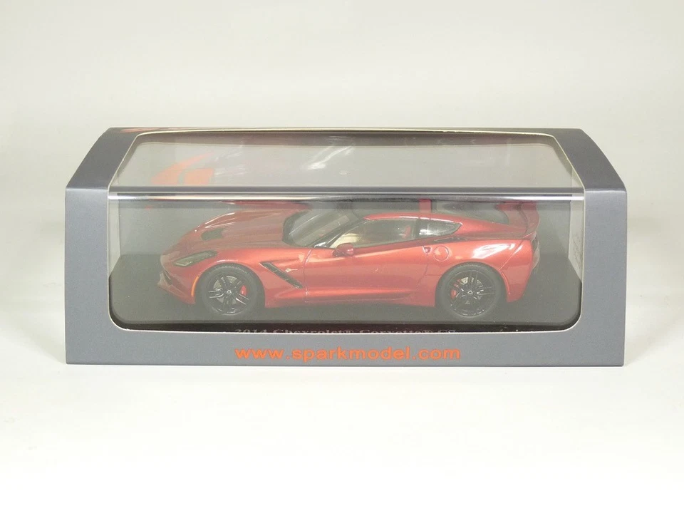 Spark S2974 1/43 2014 Chevrolet Corvette C7 Resin Model Car - Image 3 of 3