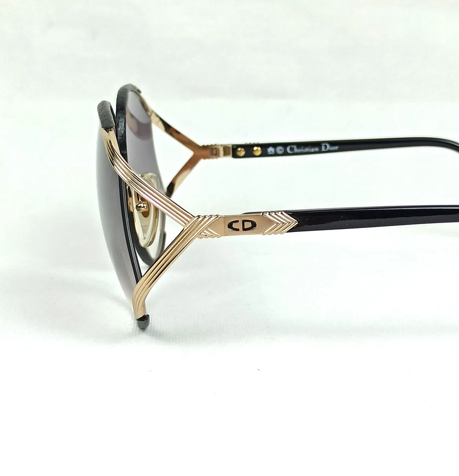 AMAZING CH. DIOR UNGLASSES 1980s METAL HARD TO FIND AUSTRIA ORIGINAL - Image 4 of 4