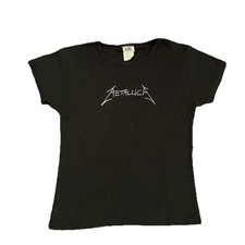 Vintage Metallica shirt Women  s 90s Black tee