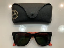 Ray-Ban RB2140 Black Original Wayfarer 50mm Unisex Classic Sunglasses w/case