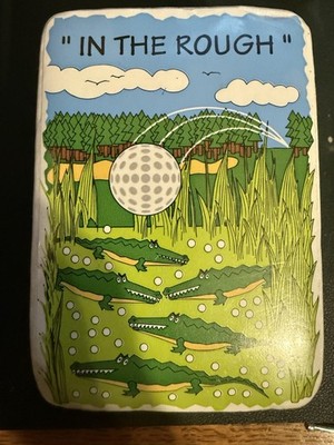 Vintage 90s PAKTITES Compressed Golf Alligator promo Tshirt