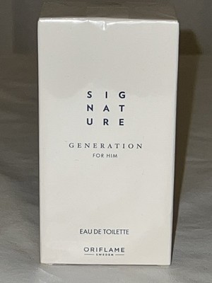 ORIFLAME  SIGNATURE  GENERATION FOR HIM EAU DE TOILETTE 75 ML