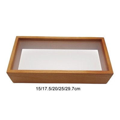 Shadow Box Frame Trockenblumen-Vitrine für Kunstwerke, Bilder, Blumen