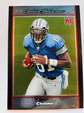 2007 Bowman Chrome Calvin Johnson RC #BC75 HOF Megatron Detriot Lions 83 TDs!