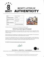 Animal House cast signed photo 4x Signatures & Inscribed Beckett