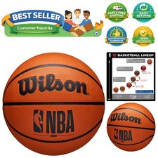 NBA DRV Series Size 7 Basketball - Superior Grip Durability for Outdoor Play