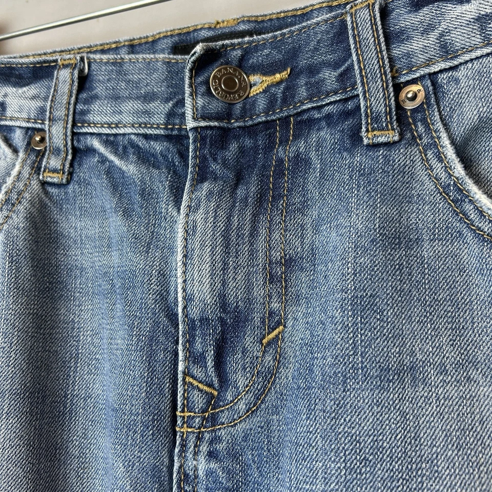 Banana Republic Jeans Mens 30x30 Blue Vintage Straight Medium Wash Denim - Image 3 of 4