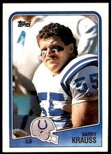 1988 Topps Barry Krauss Indianapolis Colts #127