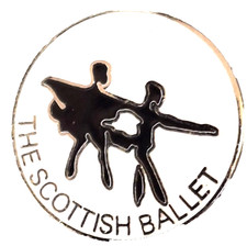 Scottish Ballet Pin Badge Glasgow Scotland