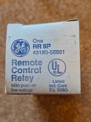 GE RR9P Lighting Panel Relay