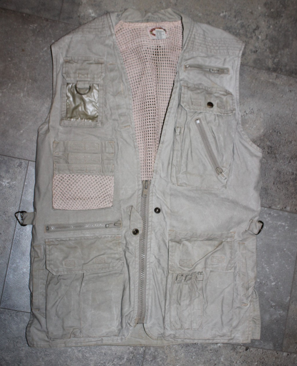 Vintage 80s 90s Banana Republic Safari Hiking Camera Photojournalist Vest Small