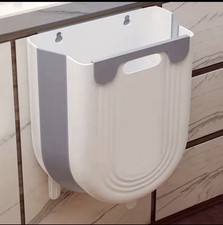 Poubelle Cuisine Suspendue Pliable Gain de Place Organisateur Porte Placard L