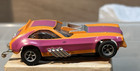 Vintage Aurora AFX Slot Car #1761 FORD PINTO FUNNY CAR Orange/Purple Works