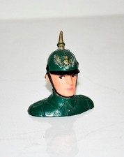 RARE - ancien jouet - buste pvc - SOLDAT ALLEMAND - WWI - 14-18 - no starlux