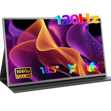UPERFECT 18.5" FHD 120Hz Portable Gaming Monitor VESA For PC  Console Gaming