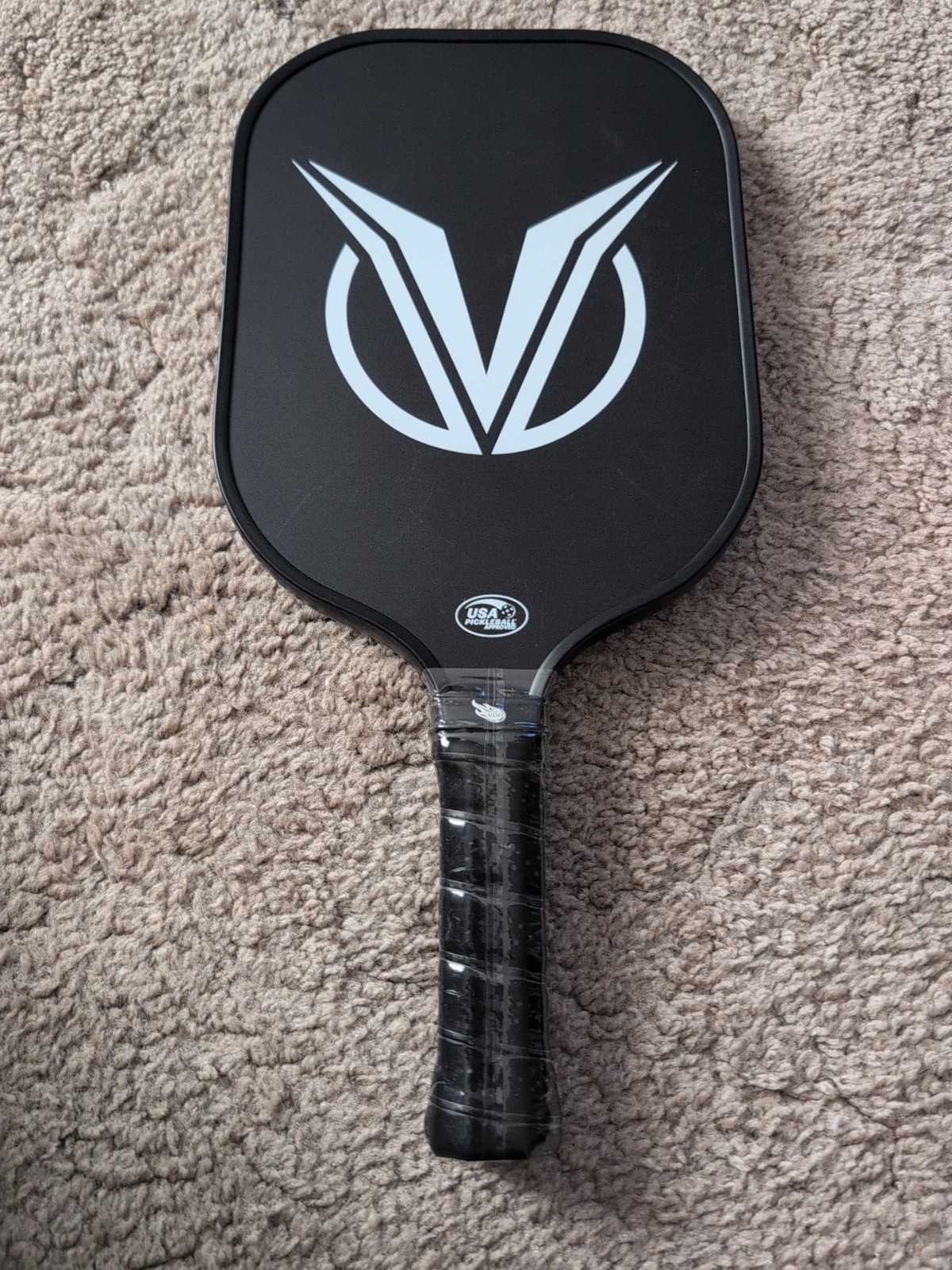 VDD 16 MM Kohlefaser integrierter Pickle Ballschläger NEU