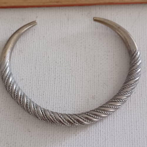 Bracciale Bracciale Southwest Argento FILO INTRECCIATO PESANTE 30 g ARGENTO 800 - Foto 8 di 8