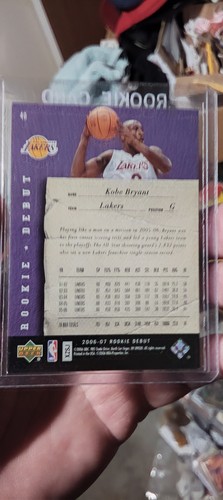 Kobe Bryant Rare Rookie Debut Card 2006 Upper Deck#40$$ - 第 2/2 張圖片