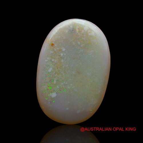 7.00 Cts Natural Fire Opal Gemstone Jewelry Making Oval Cabochon 18x12x4 mm - Picture 4 of 11