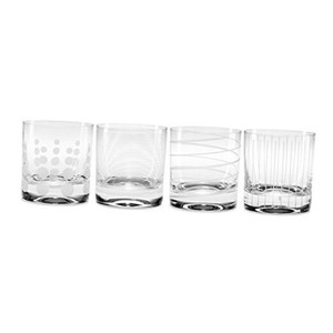 Mikasa Cheers Style Double Old Fashioned 12.75oz Set of 4 Glasses Y6468